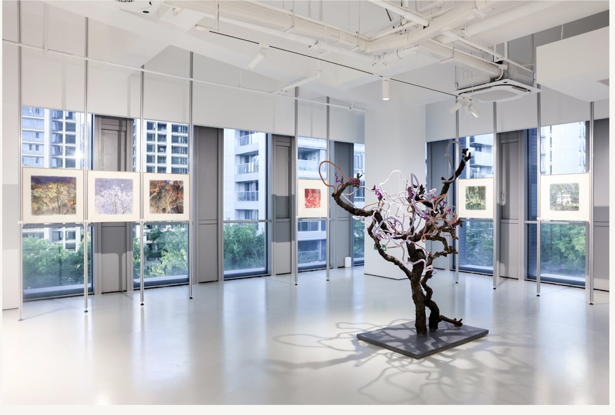 Blue and Violet, The Dialogue of Time — Xiaoming Zhang Solo Exhibition