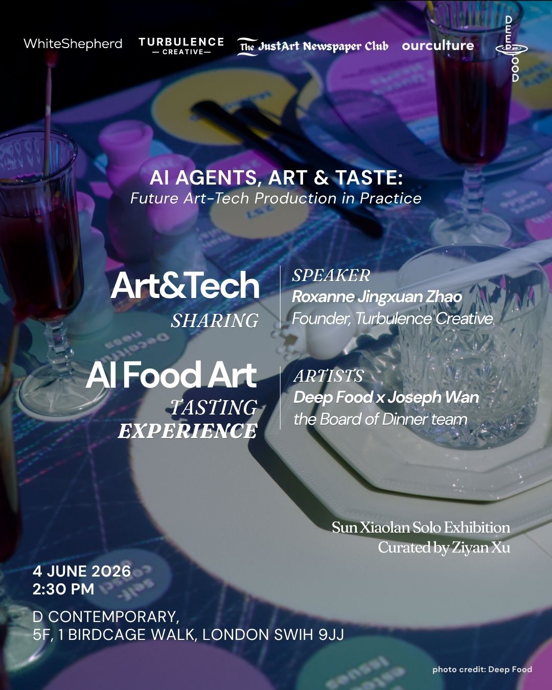 AI Food Art — The Board of Dinner Team